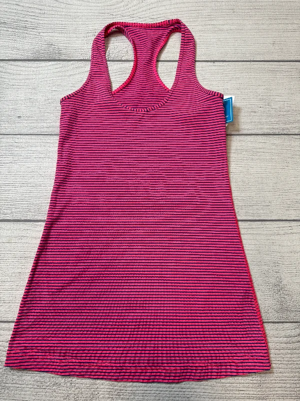 Athletic Tank Top By Lululemon In Striped Pattern, Size: S Edgy Men's Punk