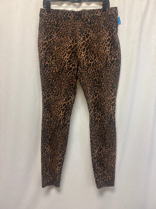 Pants Leggings By Time And Tru In Animal Print, Size: Xl Preppy Men's College