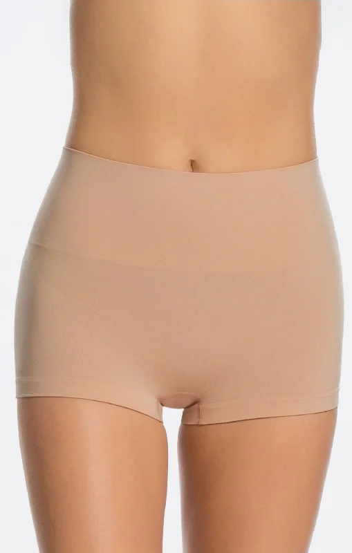 SPANX Ecocare Seamless Shaping Boyshort ~ Toasted Oatmeal Traditional Men's Country